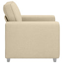 Sofa Stol Creme 100 cm Stof