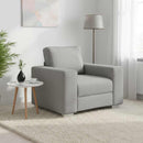 Sofa Stol Skygrå 100 cm Stof