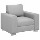 Sofa Stol Skygrå 100 cm Stof