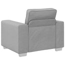 Sofa Stol Skygrå 100 cm Stof