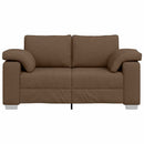 Tosæders sofa Brun 160 cm Stof