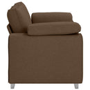 Tosæders sofa Brun 160 cm Stof