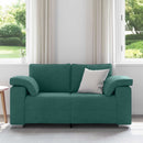 Tosæders sofa Mørkegrøn 160 cm Stof