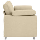 Tosæders sofa Creme 160 cm Stof