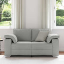 Tosæders sofa Skygrå 160 cm Stof