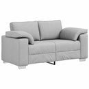 Tosæders sofa Skygrå 160 cm Stof