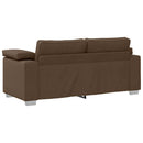 Tosæders sofa Brun 180 cm Stof