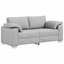 Tosæders sofa Skygrå 180 cm Stof