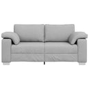 Tosæders sofa Skygrå 180 cm Stof