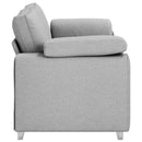 Tosæders sofa Skygrå 180 cm Stof