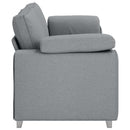 3-personers sofa Lysegrå 220 cm Stof
