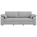 3-personers sofa Skygrå 220 cm Stof