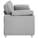 3-personers sofa Skygrå 220 cm Stof