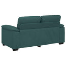 2-personers sofa 160x81x84 cm stof mørkegrøn
