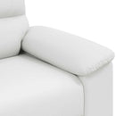 2-personers sofa hvid 180x81x84 cm kunstlæder