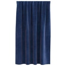 Mørklægningsgardiner 2 pcs Mørk blå 140 x 140 cm Fløjl