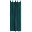 Mørklægningsgardiner 2 pcs Mørkegrøn 140 x 245 cm Fløjl