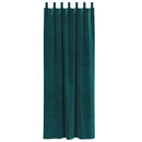 Mørklægningsgardiner 2 pcs Mørkegrøn 140 x 260 cm Fløjl