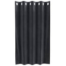 Mørklægningsgardiner 2 pcs Mørkegrå 140 x 140 cm Fløjl