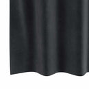 Mørklægningsgardiner 2 pcs Mørkegrå 140 x 225 cm Fløjl