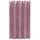 Mørklægningsgardiner 2 pcs Mørk pink 140 x 140 cm Fløjl