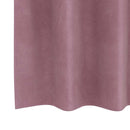 Mørklægningsgardiner 2 pcs Mørk pink 140 x 225 cm Fløjl