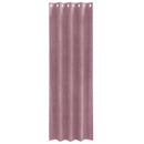 Mørklægningsgardiner 2 pcs Mørk pink 140 x 260 cm Fløjl