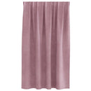 Mørklægningsgardiner 2 pcs Mørk pink 140 x 140 cm Fløjl