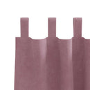 Mørklægningsgardiner 2 pcs Mørk pink 140 x 245 cm Fløjl