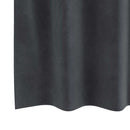 Mørklægningsgardiner 2 pcs Lysegrå 140 x 225 cm Fløjl