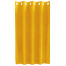 Mørklægningsgardiner 2 pcs Sennepsgul 140 x 140 cm Fløjl