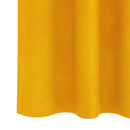 Mørklægningsgardiner 2 pcs Sennepsgul 140 x 175 cm Fløjl