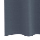Mørklægningsgardiner med ringe 2 stk. Antracit 245 x 140 cm