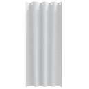 Mørklægningsgardiner med ringe 2 stk. Bleg Grå 260 x 140 cm