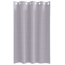 Mørklægningsgardiner med ringe 2 stk. Metal Grå 175 x 140 cm