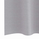 Mørklægningsgardiner med ringe 2 stk. Metal Grå 225 x 140 cm