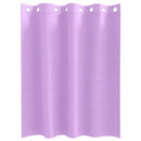 Mørklægningsgardiner med ringe 2 pcs Lilla 140 x 140 cm