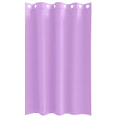 Mørklægningsgardiner med ringe 2 pcs Lilla 175 x 140 cm