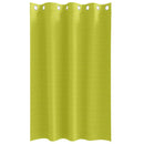 Mørklægningsgardiner med ringe 2 pcs Grøn 175 x 140 cm