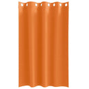 Mørklægningsgardiner med ringe 2 pcs Lys Orange 175 x 140 cm