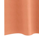 Mørklægningsgardiner med ringe 2 stk. Terrakotta 225 x 140 cm