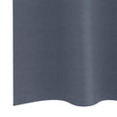 Mørklægningsgardiner med ringe 2 pcs Antracit 260 x 140 cm