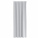 Mørklægningsgardiner med ringe 2 pcs Bleg Grå 260 x 140 cm