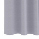 Mørklægningsgardiner med ringe 2 pcs Metal Grå 175 x 140 cm