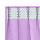 Mørklægningsgardiner med ringe 2 pcs Lilla 140 x 140 cm