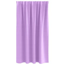 Mørklægningsgardiner med ringe 2 pcs Lilla 140 x 140 cm
