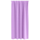 Mørklægningsgardiner med ringe 2 pcs Lilla 175 x 140 cm