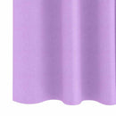 Mørklægningsgardiner med ringe 2 pcs Lilla 260 x 140 cm