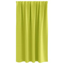 Mørklægningsgardiner med ringe 2 pcs Grøn 140 x 140 cm