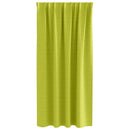 Mørklægningsgardiner med ringe 2 pcs Grøn 175 x 140 cm